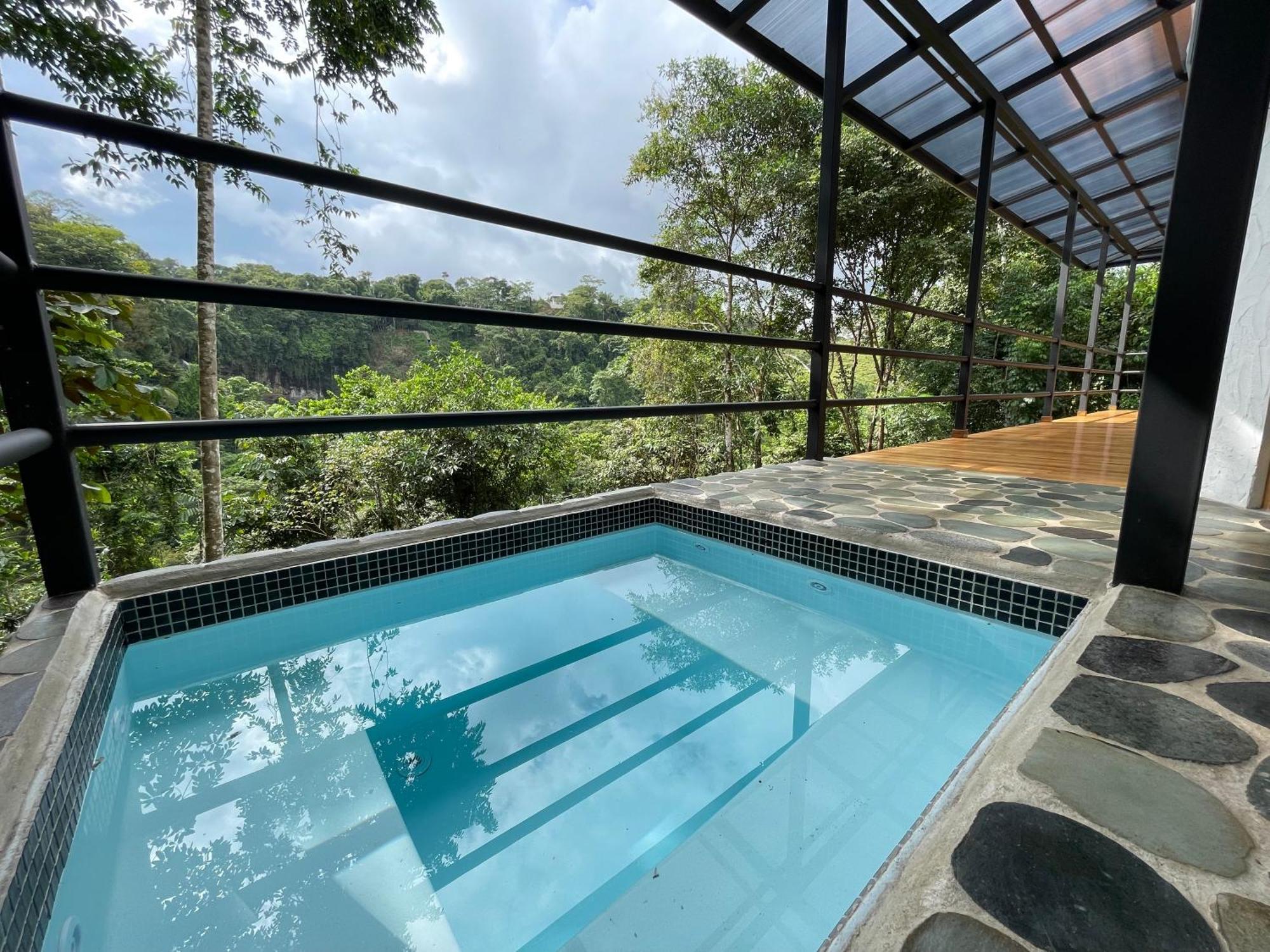 Cascada Elysiana Villa Platanillo Bagian luar foto